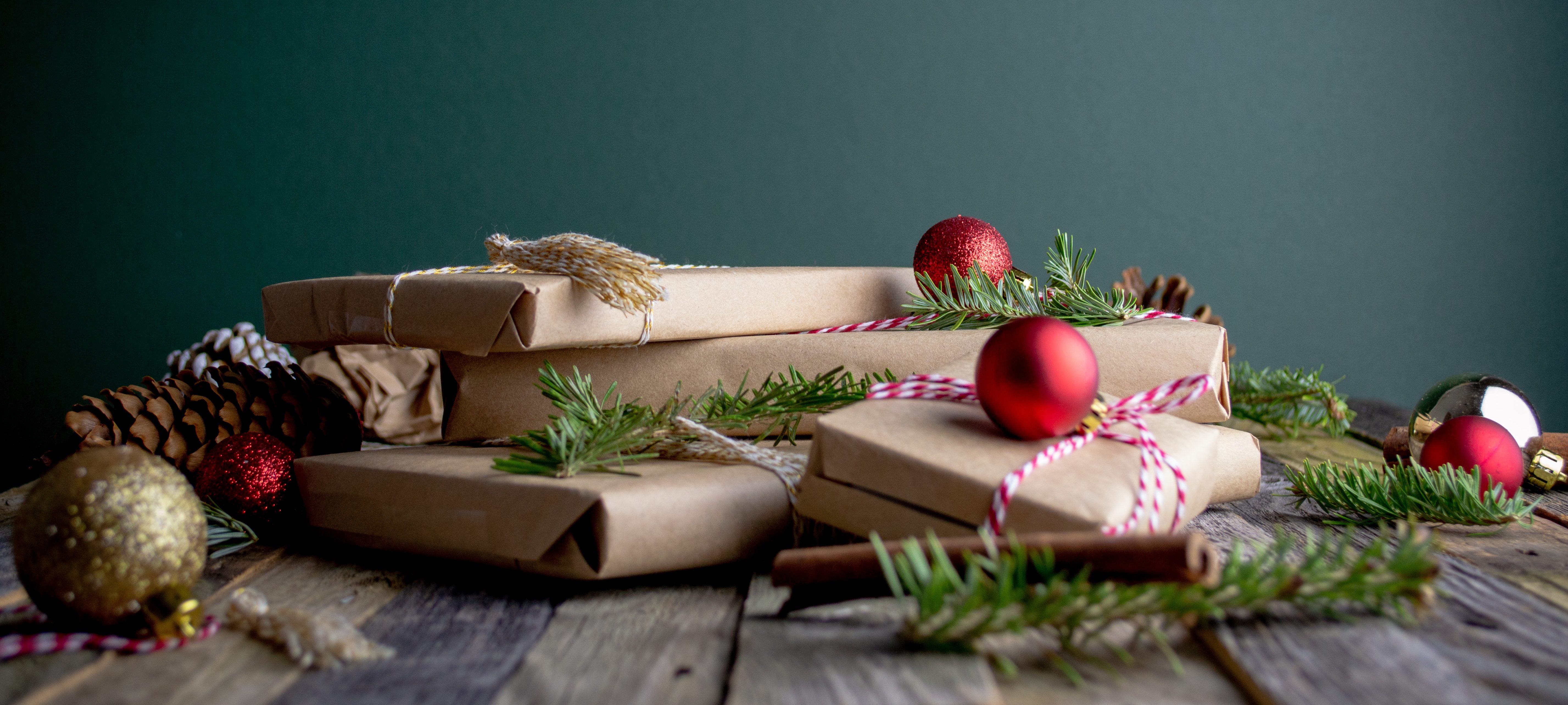 Papier cadeau Noël recyclable, ecologique et eco-responsable
